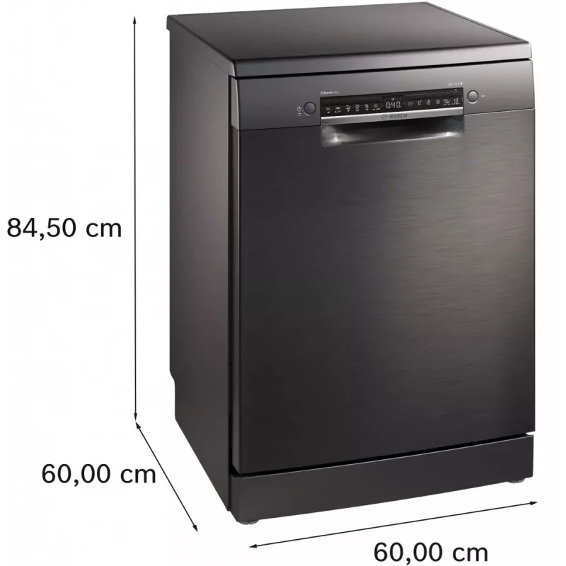 Bosch SMS4ENC06E lavastoviglie a libera installazione, 13 coperti, 44 dB, silver inox
