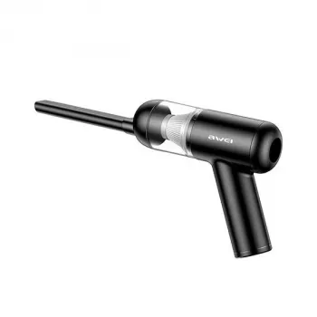 AWEI mini aspirapolvere a batteria V2 nero 5000Pa forza di aspirazione USB-C