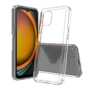 SCREENOR custodia bumper per Samsung Galaxy XCover 7 Pro, cover antiurto in TPU trasparente
