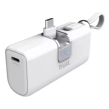 Trust Pacto 5000 mAh power bank bianco