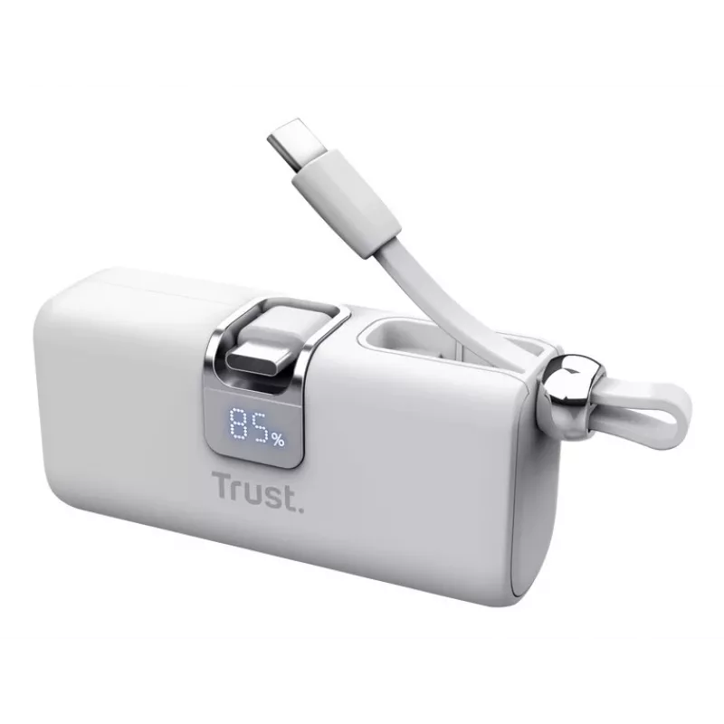 Trust Pacto 5000 mAh power bank bianco