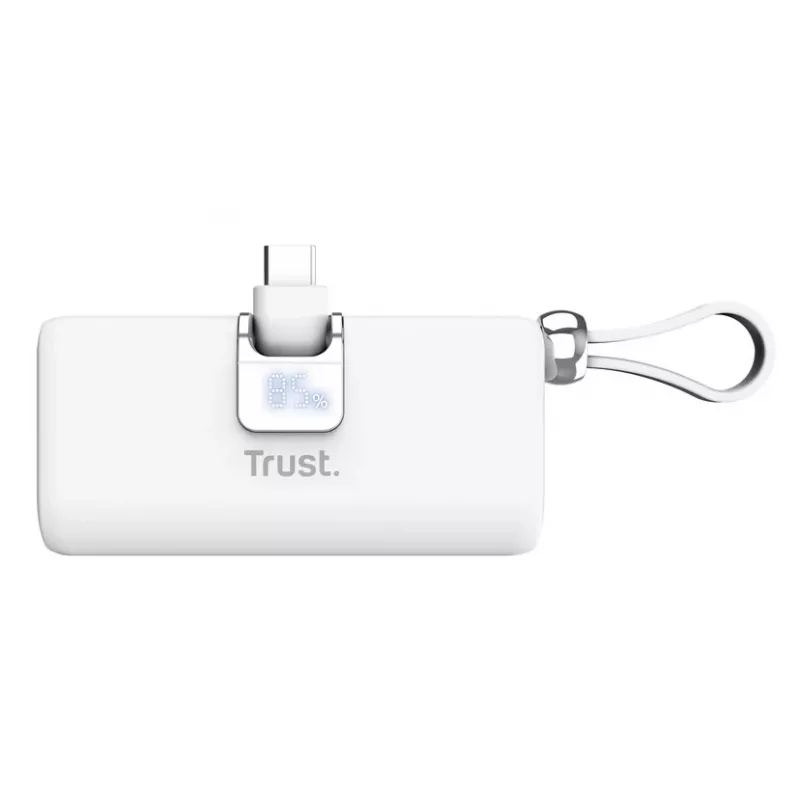 Trust Pacto 5000 mAh power bank bianco