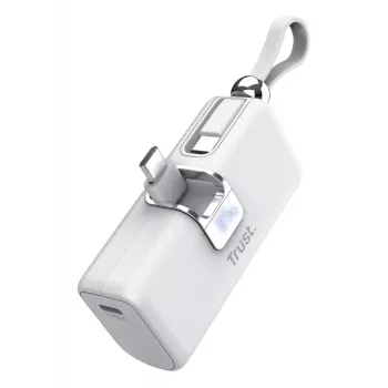 Trust Pacto 5000 mAh power bank bianco