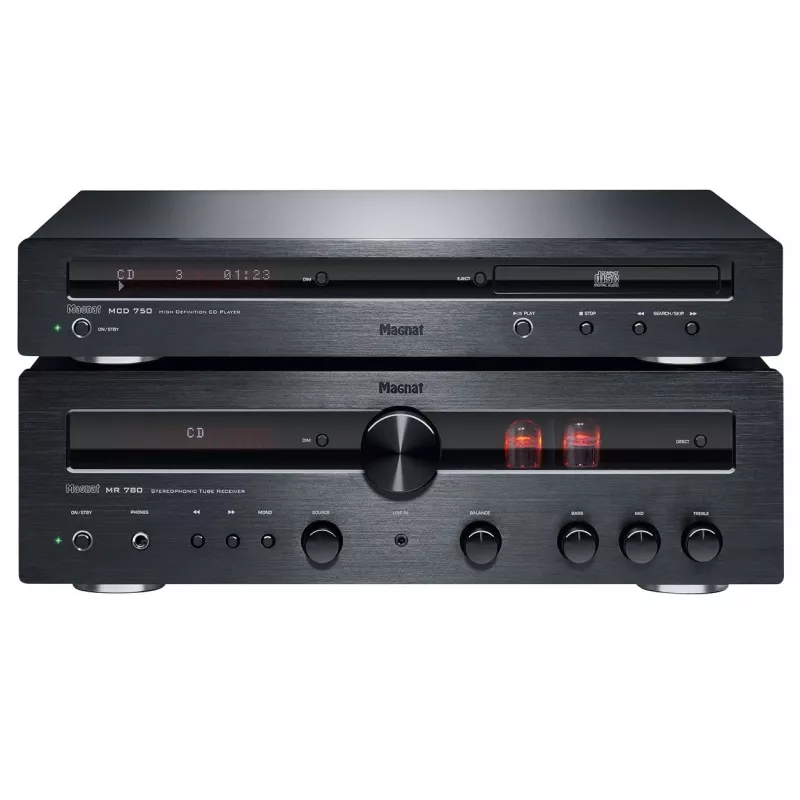 MAGNAT MR 780 amplificatore stereo ibrido nero