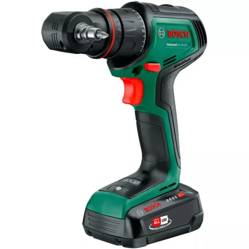 Bosch Home and Garden AdvancedDrill 18V-80 QuickSnap avvitatore a batteria 18,0 V (06039E2004)
