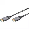 Goobay 76274 Cavo HDMI ottico attivo (AOC) 8K/60Hz 48 Gbit/s 10m nero/grigio