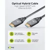 Goobay 76274 Cavo HDMI ottico attivo (AOC) 8K/60Hz 48 Gbit/s 10m nero/grigio