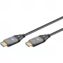 Goobay 76274 Cavo HDMI ottico attivo (AOC) 8K/60Hz 48 Gbit/s 10m nero/grigio