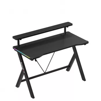 HUZARO Hero 1.9 Scrivania gaming RGB nera