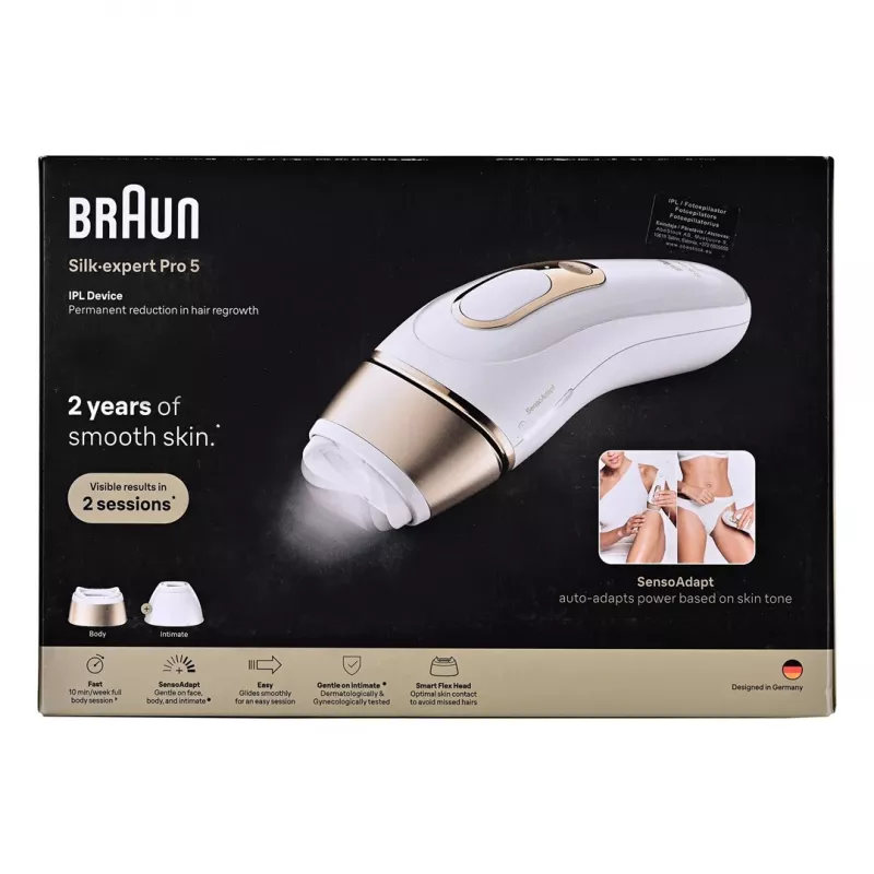 Braun Silk-expert Pro 5 PL5221 sistema di depilazione IPL