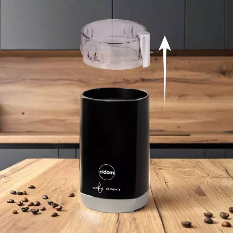 ELDOM MK40 Macinacaffè nero 150W macina a lame