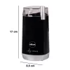 ELDOM MK40 Macinacaffè nero 150W macina a lame
