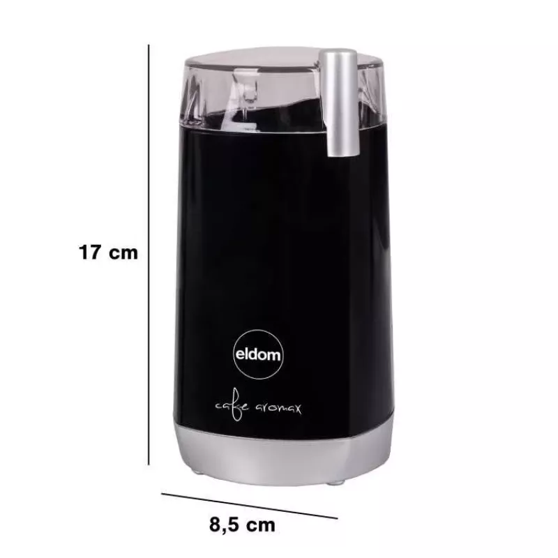 ELDOM MK40 Macinacaffè nero 150W macina a lame