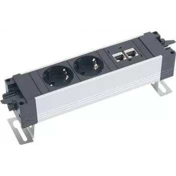 Bachmann set di montaggio per prolunga - nero - 2 supporti
