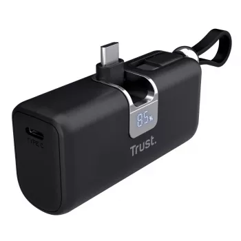 Trust Mobile Pacto power bank 5000 mAh nero