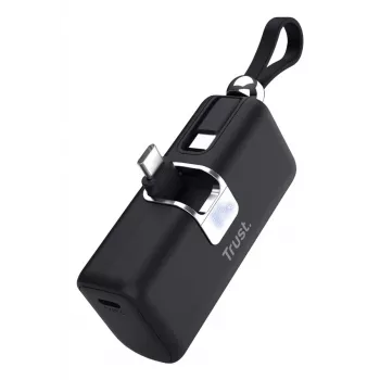 Trust Mobile Pacto power bank 5000 mAh nero