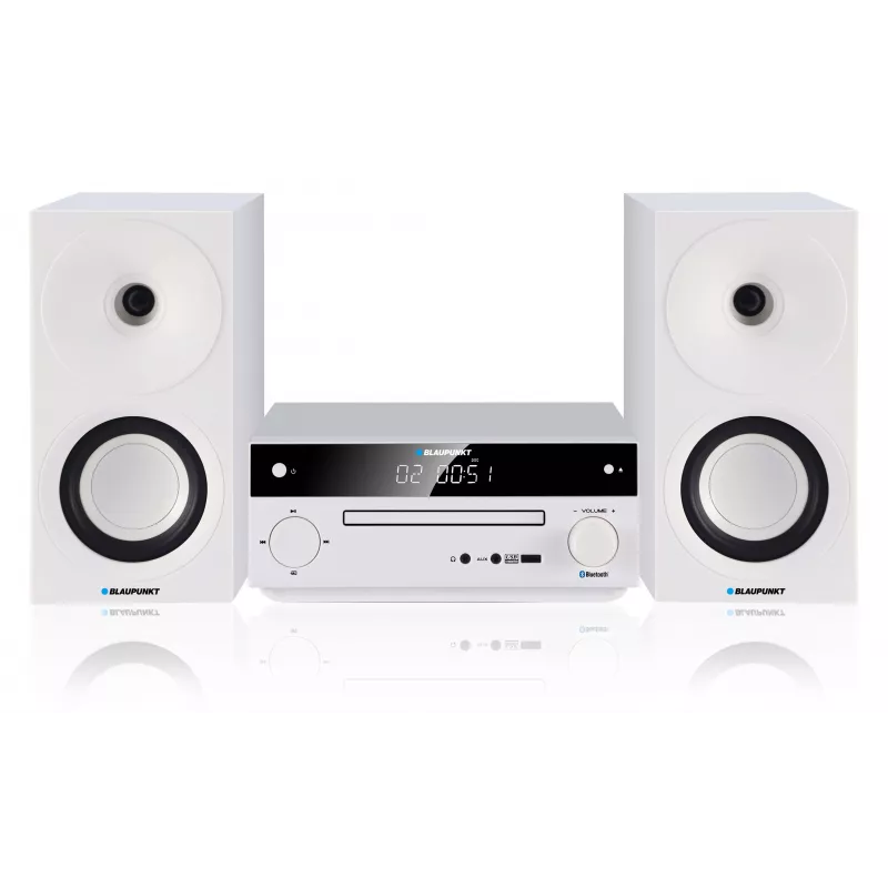 Blaupunkt MS30.2BT Edition microsistema con Bluetooth, CD, USB, HDMI ARC, radio FM, 2x25W RMS, nero