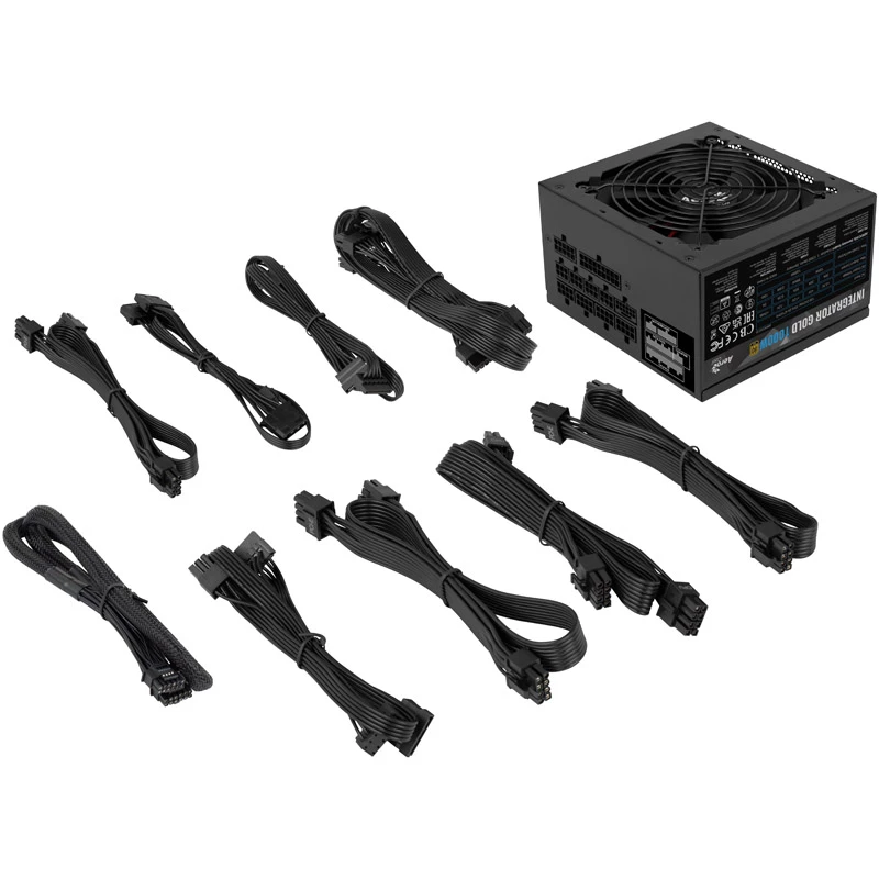 Aerocool Integrator Gold alimentatore 1000W ATX nero
