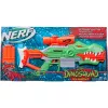 HASBRO Nerf DinoSquad Rex-Rampage blaster a dardi motorizzato - verde/arancione