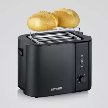 Severin AT 9552 tostapane 2 fette nero 800 W