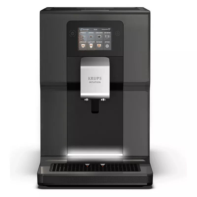 KRUPS Intuition Preference EA872B10 macchina per caffè automatica con preparatore cappuccino, 15 bar, nero