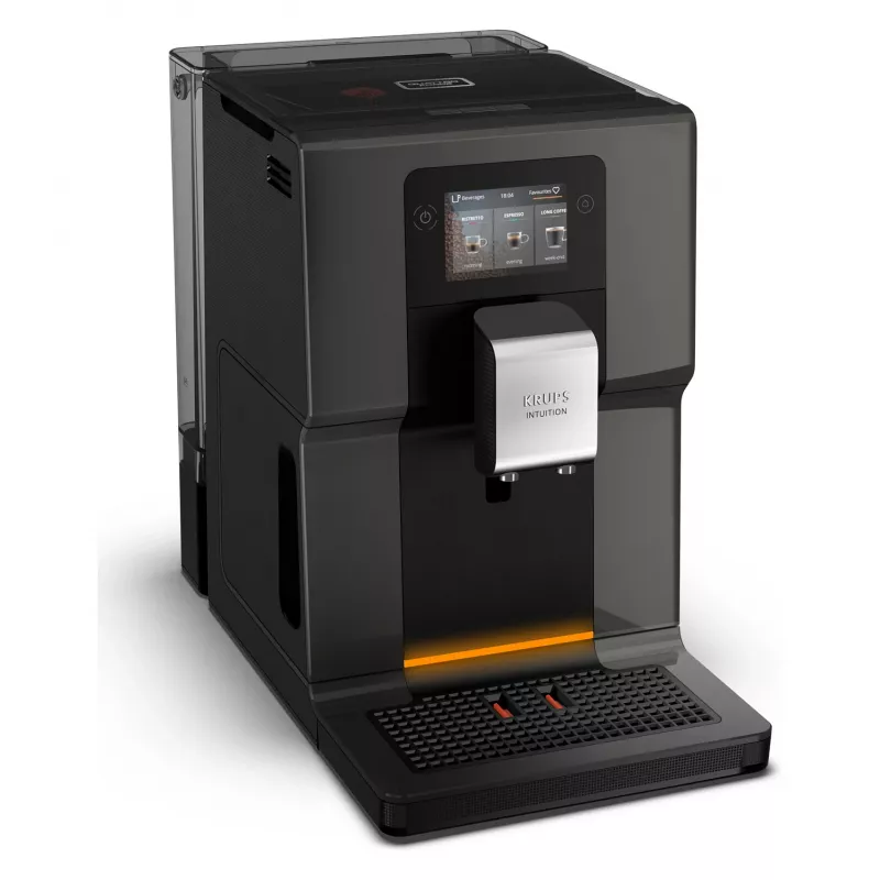 KRUPS Intuition Preference EA872B10 macchina per caffè automatica con preparatore cappuccino, 15 bar, nero