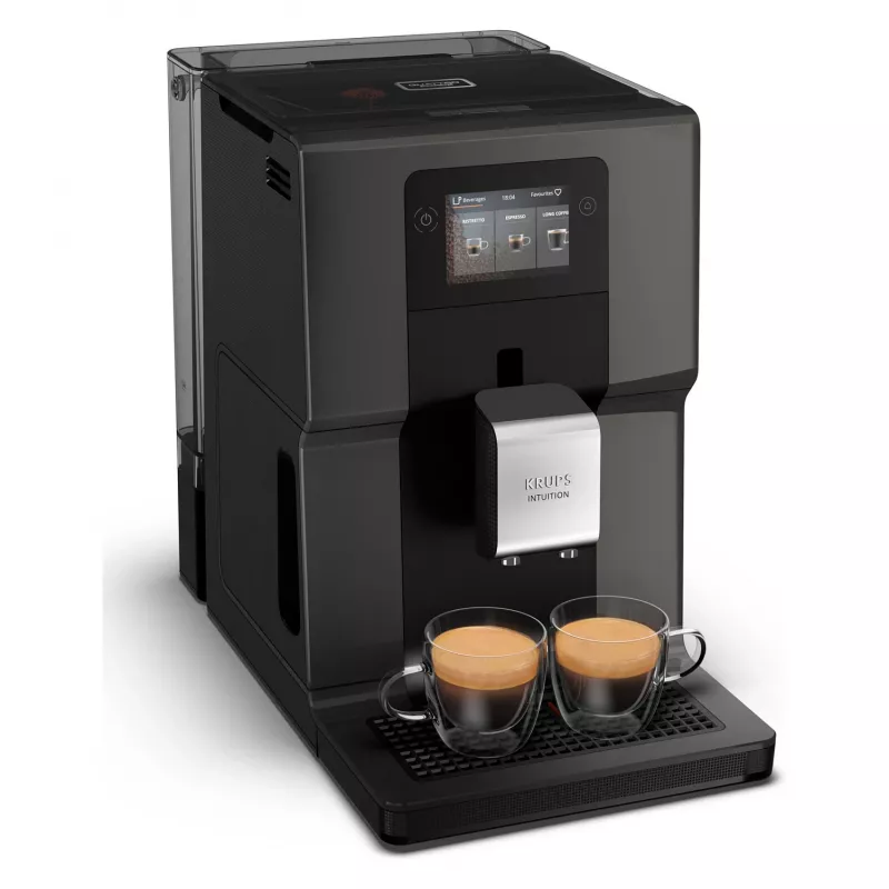 KRUPS Intuition Preference EA872B10 macchina per caffè automatica con preparatore cappuccino, 15 bar, nero