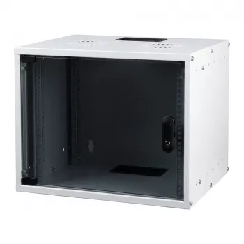 EFB Elektronik BASIC armadio di rete a parete da 19 pollici 6U, profondità 450mm, Flat Pack, bianco (RAL 9010)