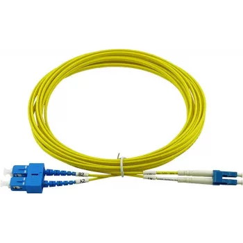 BlueOptics cavo patch in fibra ottica duplex LC-UPC/SC-UPC monomodale 15 metri