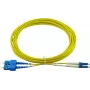 BlueOptics cavo patch in fibra ottica duplex LC-UPC/SC-UPC monomodale 15 metri