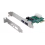 EXSYS EX-11042 scheda PCIe USB 3.2 Gen 1 con 2 porte chipset NEC