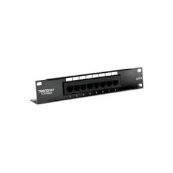 TRENDnet TC-P08C6 patch panel Cat6 non schermato - 8 porte montaggio a parete