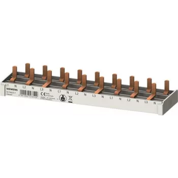 Siemens SENTRON 5ST3673-7 barra di distribuzione compatta a pettine 10 mm² 9 TE 1 polo 63 A grigio