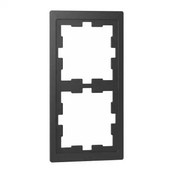 Merten D-Life placca 2 posti antracite MEG4020-6534