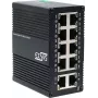 Exsys EX-62026PoE switch mini industriale 10 porte Gigabit PoE+ 12-48VDC