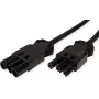 Bachmann cavo a spirale H05VV-F 3G1,5mm² 0,3m nero ISV