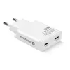 EVERACTIVE caricabatterie GaN 45W USB-C QC3.0 SC-465Q bianco