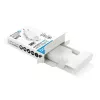 EVERACTIVE caricabatterie GaN 45W USB-C QC3.0 SC-465Q bianco