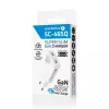 EVERACTIVE caricabatterie GaN 45W USB-C QC3.0 SC-465Q bianco