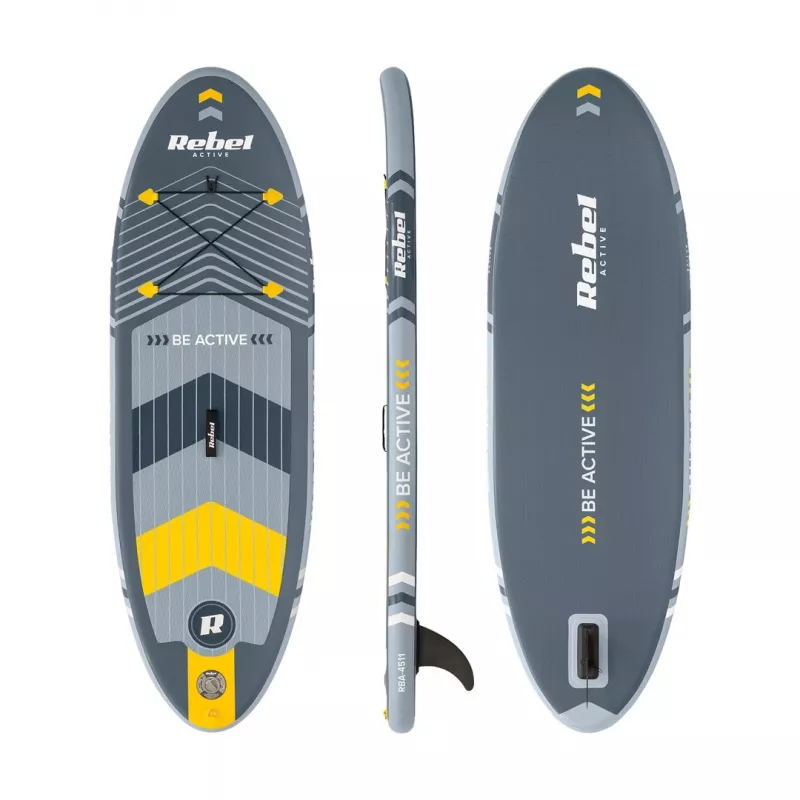 REBEL ACTIVE Small gonfiabile SUP tavola grigio RBA-4511