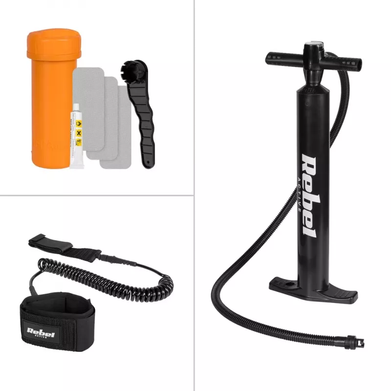 REBEL ACTIVE Small gonfiabile SUP tavola grigio RBA-4511