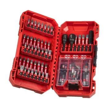 Milwaukee Shockwave Impact Duty set punte e avvitatura, 75 pezzi