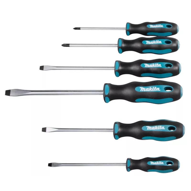 Makita E-10506 Set di cacciaviti, 6 pz.