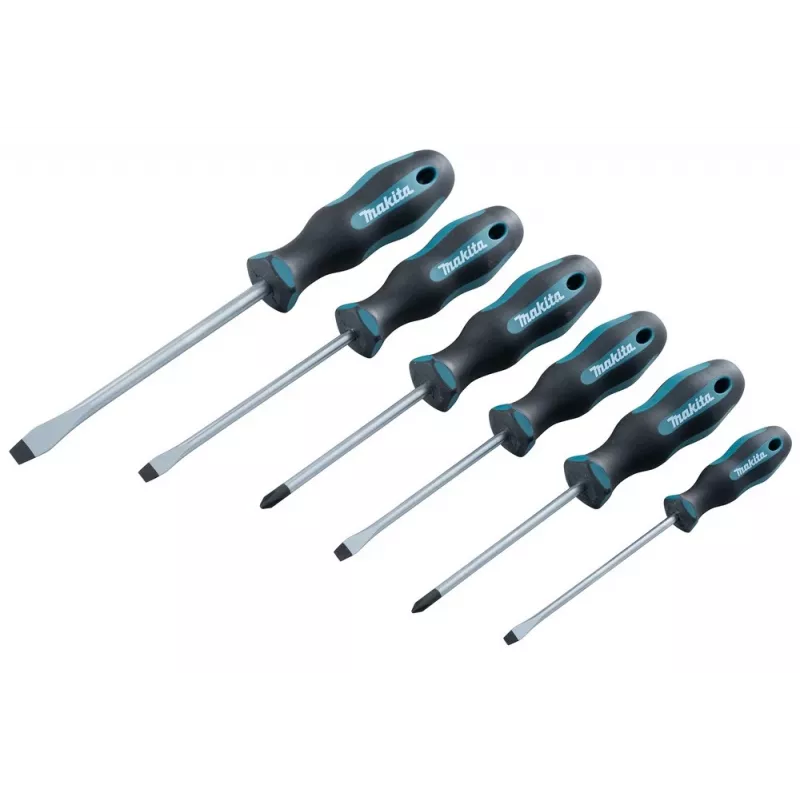 Makita E-10506 Set di cacciaviti, 6 pz.