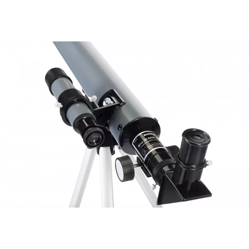 Levenhuk Blitz 50 Base telescopio rifrattore 100x grigio