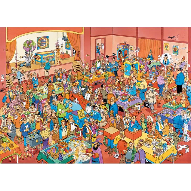 JUMBO SPIELE Jan van Haasteren The Magic Fair puzzle 1000 pezzi