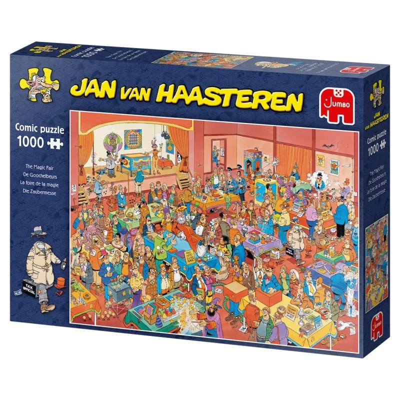 JUMBO SPIELE Jan van Haasteren The Magic Fair puzzle 1000 pezzi