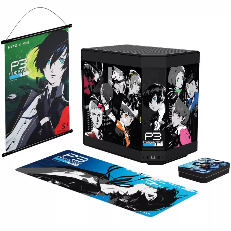 HYTE Y60 Persona 3 Reload case mid-tower, vetro temperato, blu scuro/nero
