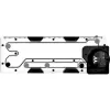 Thermaltake Pacific DP100-D5 Plus distro-plate con pompa
