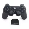 GEMBIRD JPD-WDV-01 gamepad wireless per PS2/PS3/PC - 12 tasti - 2,4 GHz - nero